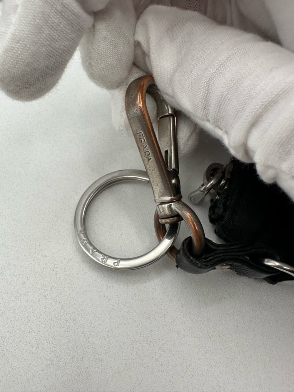Prada Re Nylon Chain Pouch - Picture 4 of 10